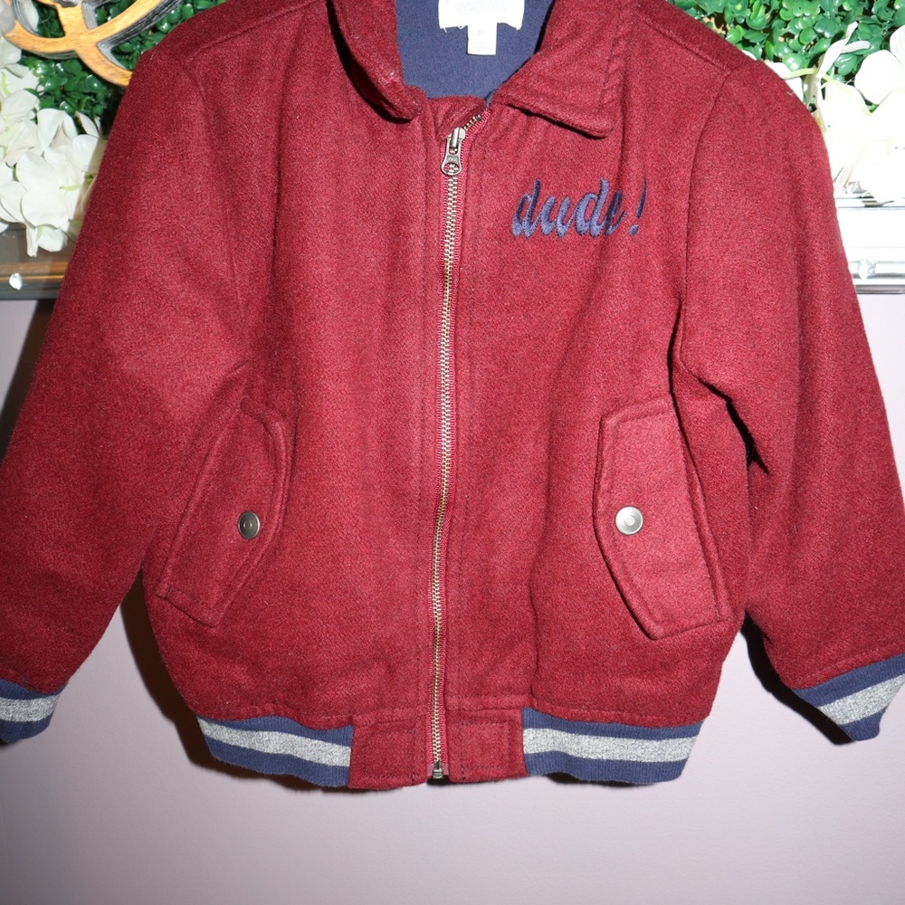 toddler letterman jacket